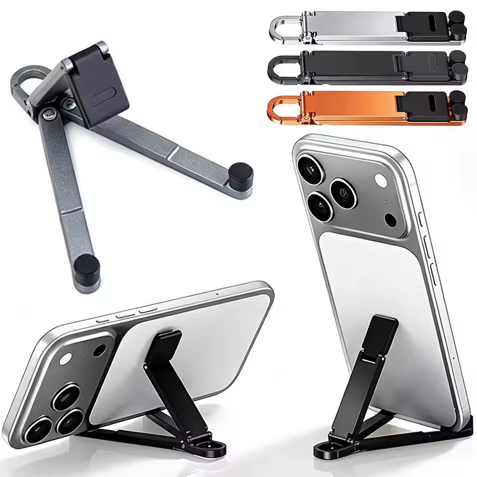 Standing Desk - Supporto Pieghevole per Telefono da Portachiavi,