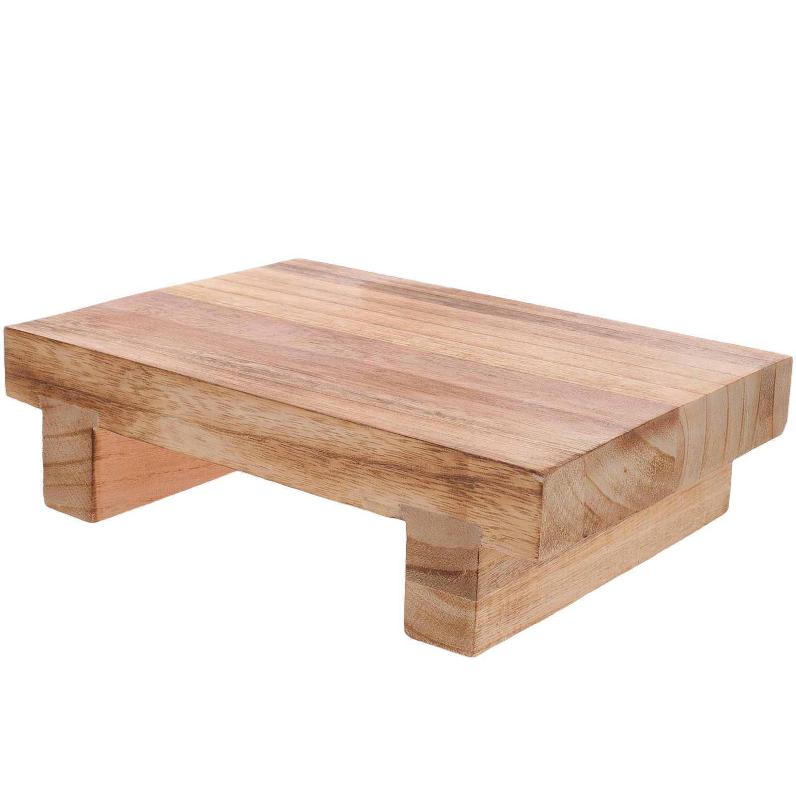 Office Stool - Sgabello in legno con gradini, poggiapiedi