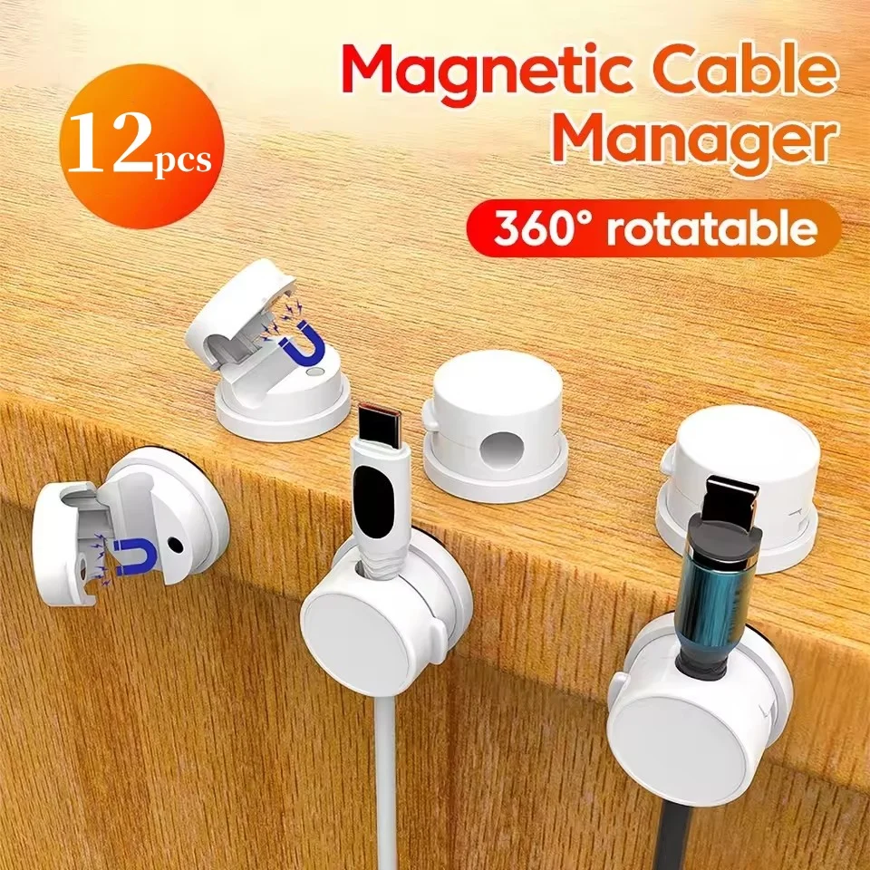 Clip magnetico per cavi con ro - Desk Organizer recensione e prezzo