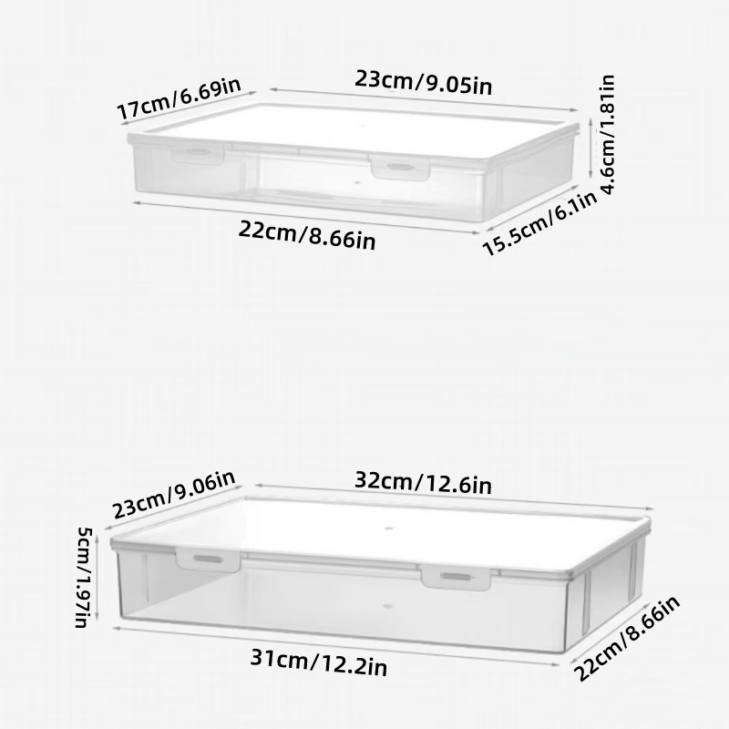 1 scatola trasparente per l’ar - File Cabinet recensione e prezzo