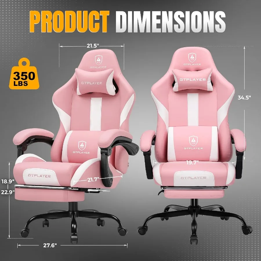 Sedia da gaming con poggiapied - Office Chair Cushion recensione e prezzo