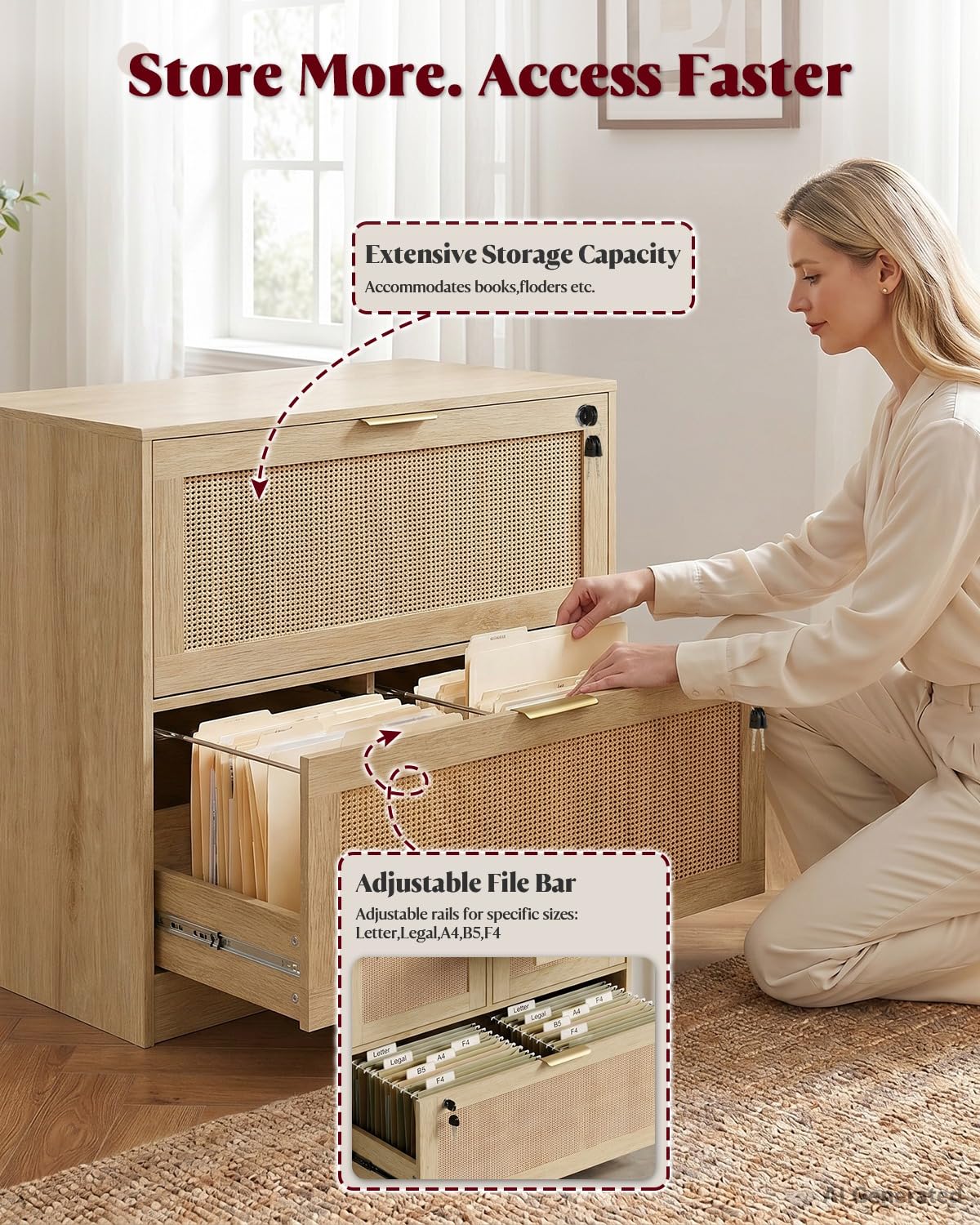 Armadio portadocumenti a 2 cas - Printer Stand recensione e prezzo