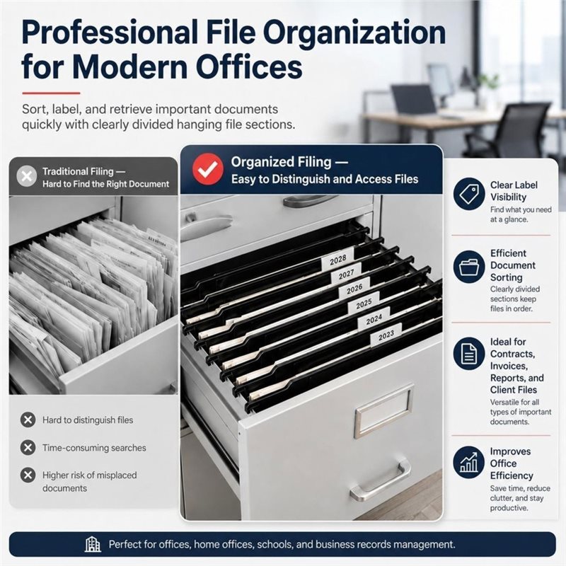 A09R! 6 divisori per cartelle  - File Cabinet recensione e prezzo