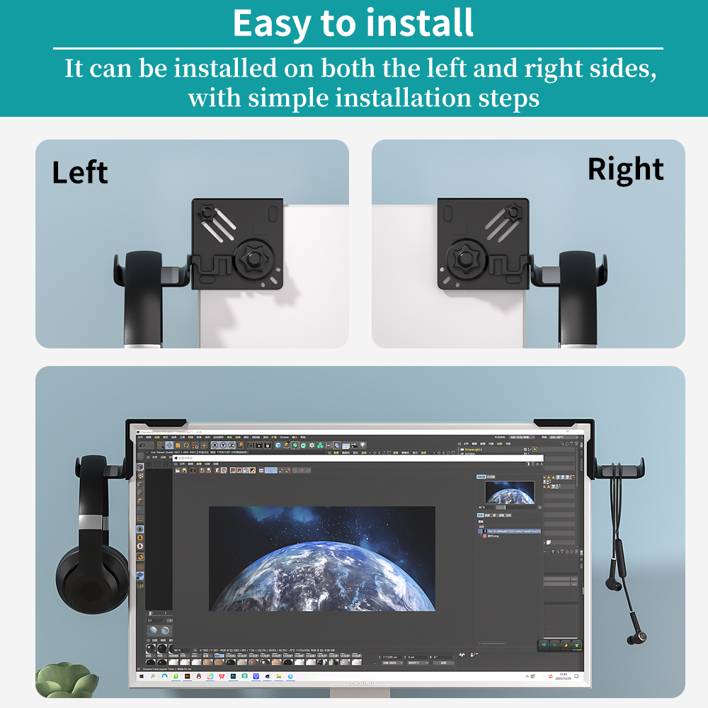 Supporto per Cuffie da Monitor - Monitor Stand recensione e prezzo