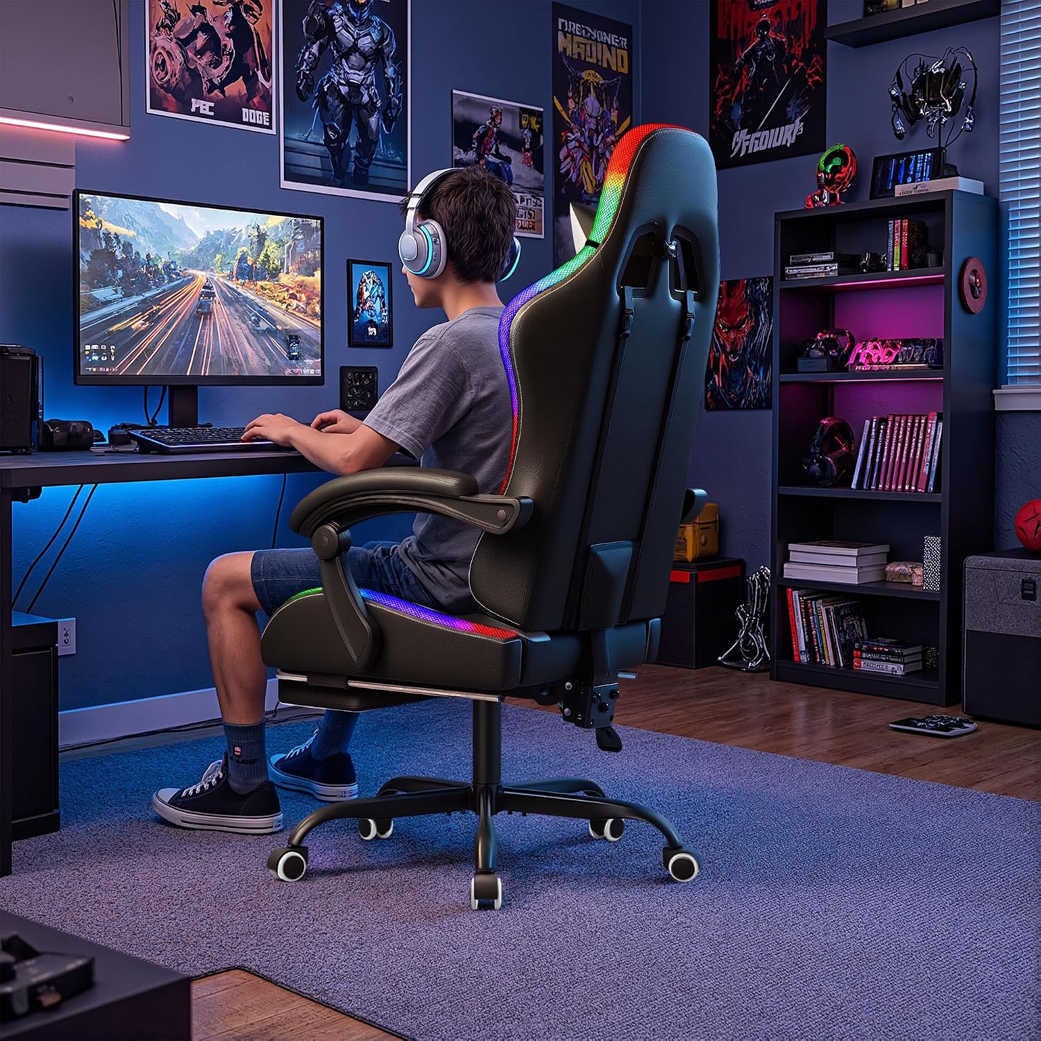 Sedia da gaming Homall, sedia  - Office Chair recensione e prezzo